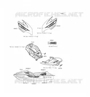 STICKER pour Kawasaki JET SKI ULTRA 310X 2015