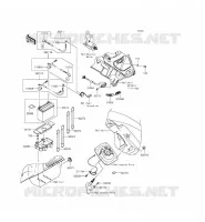 &Eacute;QUIPEMENT ELECTRIQUE pour Kawasaki JET SKI ULTRA 310LX 2014