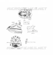 LABEL pour Kawasaki JET SKI ULTRA 310LX 2014