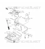PIECE COQUE AR pour Kawasaki JET SKI ULTRA 310LX 2014
