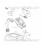 COMPTEURS pour Kawasaki JET SKI ULTRA 310X 2015