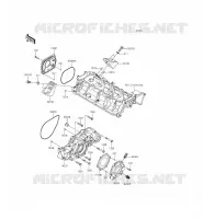 COUVERCLES MOTEUR pour Kawasaki JET SKI ULTRA 310X 2015