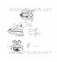 LABEL pour Kawasaki JET SKI ULTRA 310X 2015