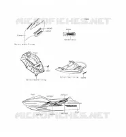 STICKER pour Kawasaki JET SKI ULTRA 310X 2015