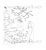 &Eacute;QUIPEMENT ELECTRIQUE pour Kawasaki JET SKI STS 1996