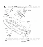 LABEL pour Kawasaki JET SKI STS 1996