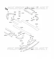 MOUSSES pour Kawasaki JET SKI STS 1996