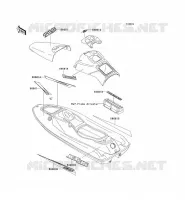 STICKER pour Kawasaki JET SKI STS 1996