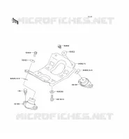 SUPPORT MOTEUR pour Kawasaki JET SKI STS 1996