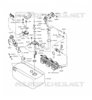 RESERVOIR CARBURANT pour Kawasaki JET SKI 900 STX 1998