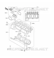 CARTER MOTEUR(S) pour Kawasaki JET SKI 900 STX 2000