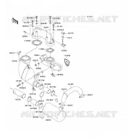 &Eacute;CHAPPEMENT pour Kawasaki JET SKI 900 STX 2000