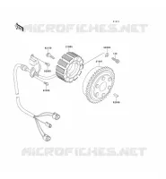 G&Eacute;N&Eacute;RATEUR pour Kawasaki JET SKI 900 STX 2000