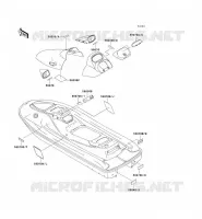 LABEL pour Kawasaki JET SKI 900 STX 2000