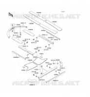 MOUSSES pour Kawasaki JET SKI 900 STX 2000