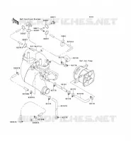 REFROIDISSEMENT pour Kawasaki JET SKI 900 STX 2000