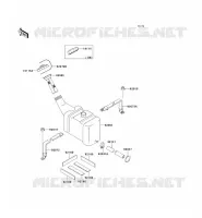 R&Eacute;SERVOIR D'HUILE pour Kawasaki JET SKI 900 STX 2000