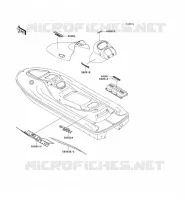 STICKER pour Kawasaki JET SKI 900 STX 2000
