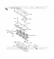 BOUCLIER THERMIQUE pour Kawasaki JET SKI 900 STX 2001