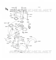 &Eacute;CHAPPEMENT pour Kawasaki JET SKI 900 STX 2001