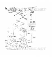 &Eacute;QUIPEMENT ELECTRIQUE pour Kawasaki JET SKI 900 STX 2001
