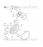 COUVERCLES MOTEUR pour Kawasaki JET SKI 900 STX 2001