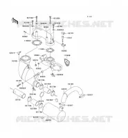 &Eacute;CHAPPEMENT pour Kawasaki JET SKI 900 STX 2001