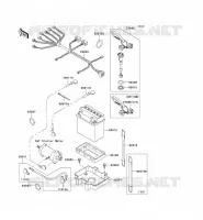 &Eacute;QUIPEMENT ELECTRIQUE pour Kawasaki JET SKI 900 STX 2001