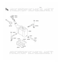 R&Eacute;SERVOIR D'HUILE pour Kawasaki JET SKI 900 STX 2001