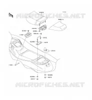 SELLE pour Kawasaki JET SKI 900 STX 2001