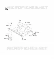SUPPORT MOTEUR pour Kawasaki JET SKI 900 STX 2001
