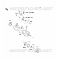 VILEBREQUIN/PISTON pour Kawasaki JET SKI 900 STX 2001