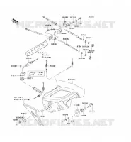 CABLES pour Kawasaki JET SKI 900 STX 2004
