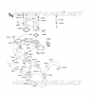 &Eacute;CHAPPEMENT pour Kawasaki JET SKI 900 STX 2004