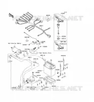 &Eacute;QUIPEMENT ELECTRIQUE pour Kawasaki JET SKI 900 STX 2004