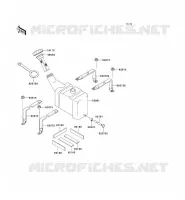 R&Eacute;SERVOIR D'HUILE pour Kawasaki JET SKI 900 STX 2004