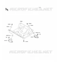 SUPPORT MOTEUR pour Kawasaki JET SKI 900 STX 2004