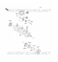 VILEBREQUIN/PISTON pour Kawasaki JET SKI 900 STX 2004