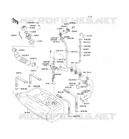 RESERVOIR CARBURANT pour Kawasaki JET SKI 900 STX 2005