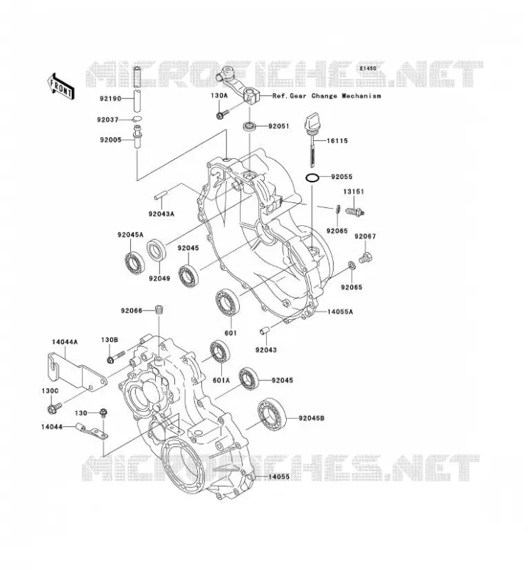 PONT Kawasaki SSV 300 no_year MULE 550  KAF300-C6