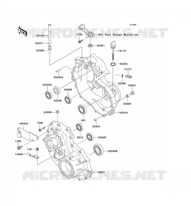 PONT Kawasaki SSV 300 no_year MULE 550  KAF300-C7