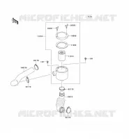 FILTRE A AIR   CONVERTISSEUR pour Kawasaki MULE 610 4X4 2010