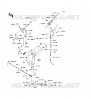 LEVIER DE VITESSE pour Kawasaki MULE 610 4X4 2014