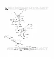 LEVIER DE VITESSE pour Kawasaki MULE 600 2005