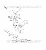 LEVIER DE VITESSE pour Kawasaki MULE 600 2008