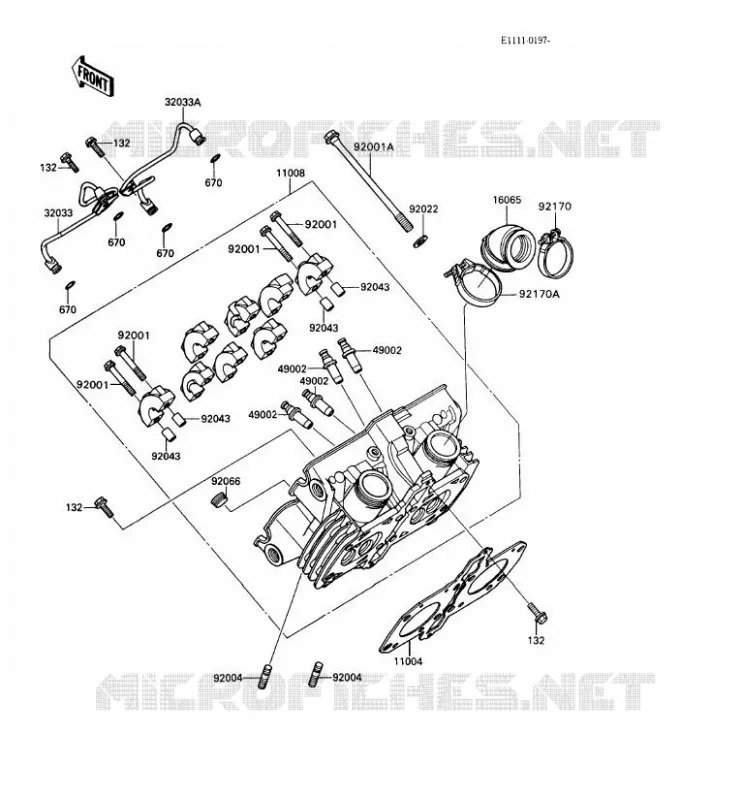 CULASSE Kawasaki SSV 450 no_year MULE 1000  KAF450-B1
