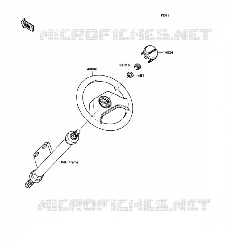 GUIDON Kawasaki SSV 540 no_year MULE 2020  KAF540-D1