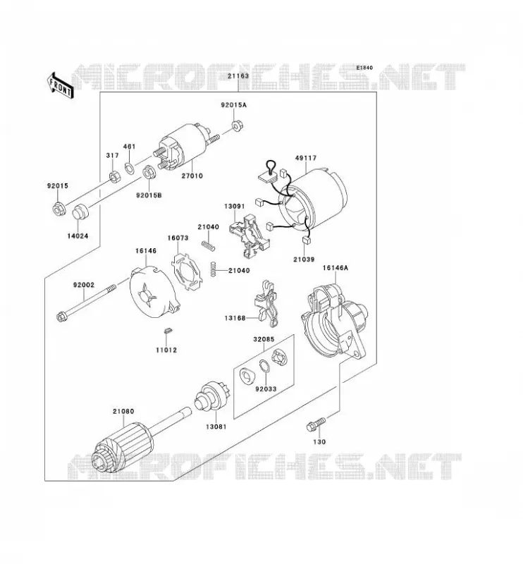 D&Eacute;MARREUR Kawasaki SSV 620 no_year MULE 2510  KAF620-A2