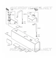RESERVOIR CARBURANT pour Kawasaki MULE 2510 no_year