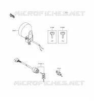 OPTIQUE(S)/CONTACTEUR ALLUMAGE pour Kawasaki MULE 2500 1999